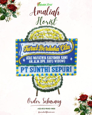 Papan Bunga Duka di Seluma