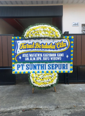 Papan Bunga Duka di Seluma