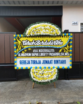Papan Bunga Duka di Seluma